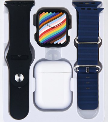 Smartwatch - Series 9™ + [ Fone Bluetooth e 2 Pulseiras de brinde ]